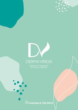 MANUALE TECNICO - Laboratorio Artigianale di Cosmesi Naturale - DERMA VIRIDIS