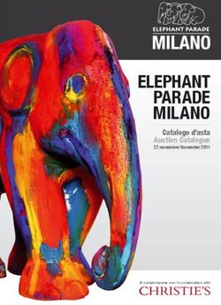 ELEPHANT PARADE MILANO - Catalogo d'asta Auction Catalogue 22 novembre/November 2011