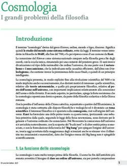 Cosmologia I grandi problemi della filosofia Introduzione - Loescher Editore