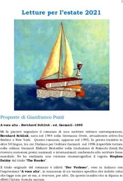 Letture per l'estate 2021 - Auser Lombardia