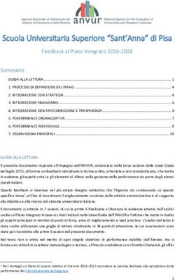 Scuola Universitaria Superiore "Sant'Anna" di Pisa - Anvur