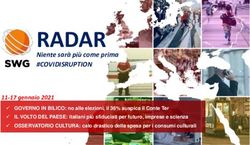 RADAR Niente sar&agrave; pi&ugrave; come prima - #COVIDISRUPTION - Opinione ...