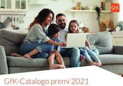 GFK-CATALOGO PREMI 2021 - PANEL CONSUMATORI GFK