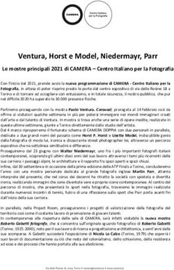 Ventura, Horst e Model, Niedermayr, Parr - Le mostre principali 2021 di CAMERA - Centro Italiano per la Fotografia - CAMERA - Centro ...