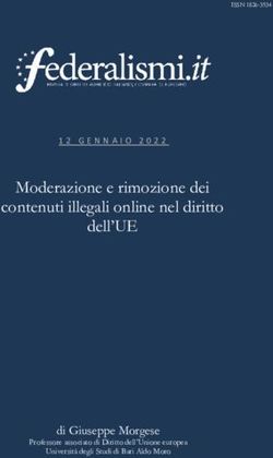 Moderazione e rimozione dei contenuti illegali online nel diritto dell'UE - di Giuseppe Morgese