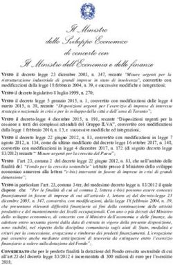 Il Ministro dello Sviluppo Economico di concerto con Il Ministro dell'Economia e delle finanze