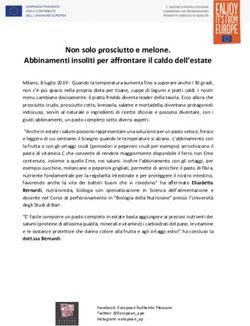 Non solo prosciutto e melone. Abbinamenti insoliti per affrontare il caldo dell'estate