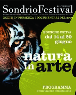 In dal 14 al 20 giugno - EDIZIONE ESTIVA - Valtellina News