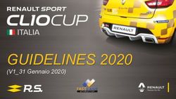 GUIDELINES 2020 (V1_31 Gennaio 2020) - Renault Sport Italia