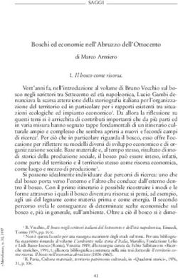 Boschi ed economie nell'Abruzzo dell'Ottocento