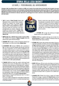 STORIA DELLA LEGA BASKET LE DATE, I PERSONAGGI, GLI AVVENIMENTI - legabasket serie a ...