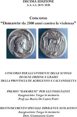 Concorso DECIMA EDIZIONE - Vivere IL Sociale