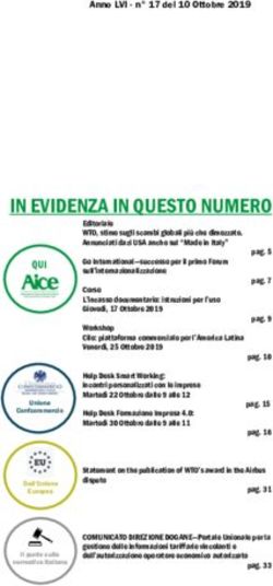 IN EVIDENZA IN QUESTO NUMERO - Associazione Italiana ...