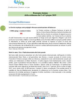 Europa/Mediterraneo La Tunisia respinge cento profughi "Nessuna autorizzazione all'attracco"