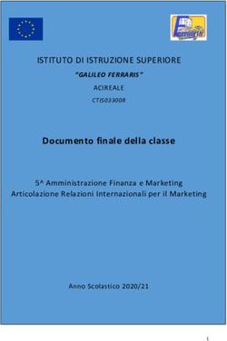 Documento finale della classe - ISTITUTO DI ISTRUZIONE SUPERIORE "GALILEO FERRARIS" - IISS"G.Ferraris" Acireale