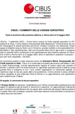CIBUS: I COMMENTI DELLE AZIENDE ESPOSITRICI - Cibus 2021