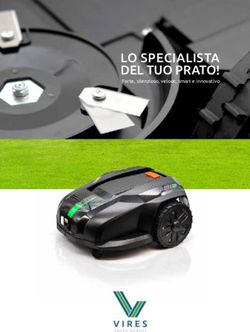 LO SPECIALISTA DEL TUO PRATO! - Forte, silenzioso, veloce, smart e innovativo - Garmec Srl