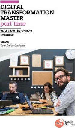 DIGITAL TRANSFORMATION MASTER - part time 10/05/2019 - 20/07/2019 6 WEEKEND MILANO - Talent Garden