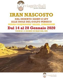 IRAN NASCOSTO ALLE ISOLE DEL GOLFO PERSICO - Dal 14 al 28 Gennaio 2020 - Viaggi Tribali