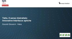 Tatto, Il senso bistrattato Innovative Interfacce aptiche - Grazioli Giovanni - Keba - SPS Italia