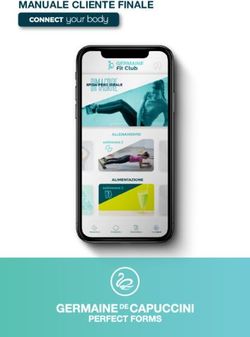 MANUALE CLIENTE FINALE - Germaine de Capuccini