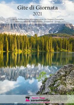 Gite di Giornata 2021 - Gite in Pullman con Accompagnatore da Giugno a Novembre Itinerari culturali e naturalistici - Escursioni - Eventi ...