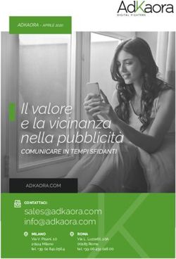 Il valore e la vicinanza nella pubblicità - IAB Italia