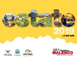 2019...e non solo - Calendario Valtellinese