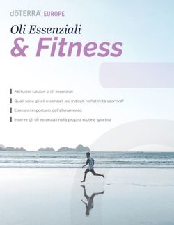 Fitness Oli Essenziali - Abitudini salutari e oli essenziali Quali sono gli oli essenziali più indicati nell'attività sportiva? - doTERRA