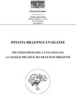 OTTANTA MILLENNI E UN GIGANTE - PICCOLO OMAGGIO A UNA COLLANA A CAVALLO TRA DUE SECOLI E DUE MILLENNI - Gilibert