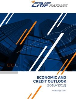 ECONOMIC AND CREDIT OUTLOOK - 2018/2019 crifratings.com - LabLog.it