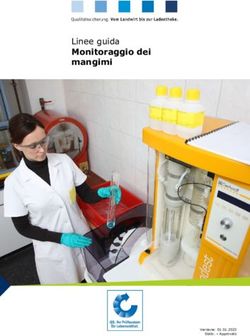 Linee guida Monitoraggio dei mangimi - QS