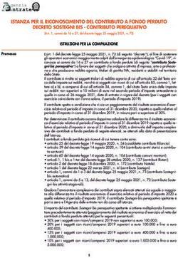 Ntrate ISTANZA PER IL RICONOSCIMENTO DEL CONTRIBUTO A FONDO PERDUTO DECRETO SOSTEGNI BIS - CONTRIBUTO PEREQUATIVO - Money.it