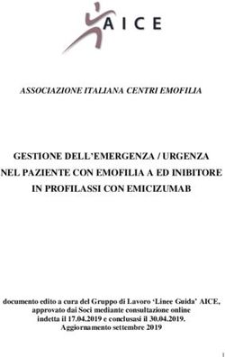 GESTIONE DELL'EMERGENZA / URGENZA NEL PAZIENTE CON EMOFILIA A ED INIBITORE IN PROFILASSI CON EMICIZUMAB - FedEmo