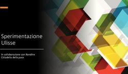 Sperimentazione Ulisse - In collaborazione con Rondine Cittadella della pace - Liceo Francesco Redi di Arezzo