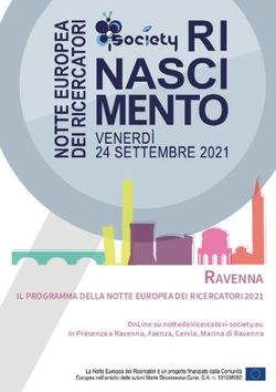 RAVENNA IL PROGRAMMA DELLA NOTTE EUROPEA DEI RICERCATORI 2021 - ONLINE SU NOTTEDEIRICERCATORI-SOCIETY.EU IN PRESENZA A RAVENNA, FAENZA, CERVIA ...