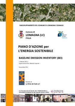PIANO D'AZIONE per L'ENERGIA SOSTENIBILE - LOMAGNA (LC) - My Covenant