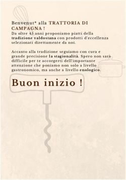 Buon inizio ! - Trattoria di Campagna