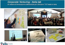 Corporate Venturing - Italia lab - Un motore di innovazione collaborativa per rilanciare l'ICT made in Italy - Universit&agrave; di Pisa