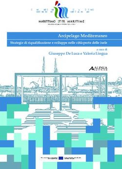 Arcipelago Mediterraneo - Strategie di riqualificazione e sviluppo nelle città-porto delle isole - FloRe