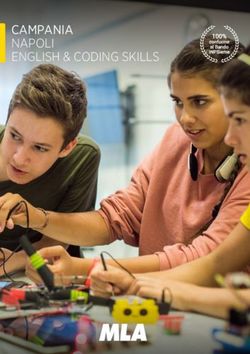 CAMPANIA NAPOLI ENGLISH & CODING SKILLS - MLA