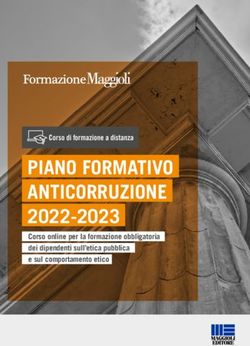 PIANO FORMATIVO ANTICORRUZIONE - 2022-2023 Corso online per la formazione obbligatoria dei dipendenti sull'etica pubblica e sul comportamento etico