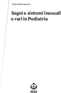 Segni e sintomi inusuali o rari in Pediatria - SEEd Medical ...