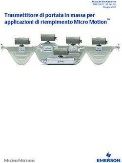 Trasmettitore di portata in massa per applicazioni di riempimento Micro Motion - Emerson