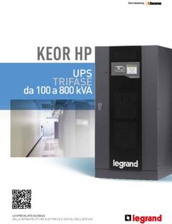 KEOR HP UPS TRIFASE da 100 a 800 kVA - LO SPECIALISTA GLOBALE DELLE INFRASTRUTTURE ELETTRICHE E DIGITALI DELL'EDIFICIO - Legrand UPS