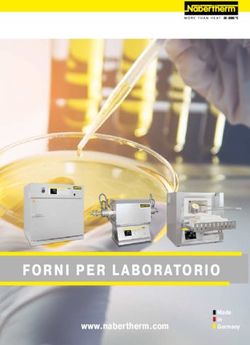 FORNI PER LABORATORIO - www.nabertherm.com Made in
