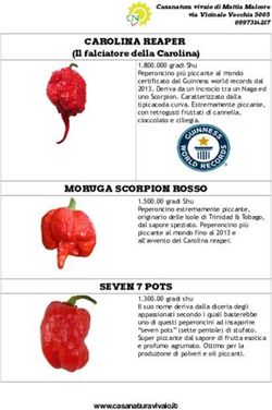 CAROLINA REAPER - Casanatura Vivaio