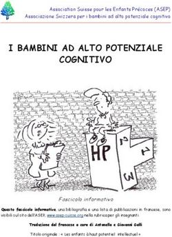 I BAMBINI AD ALTO POTENZIALE COGNITIVO