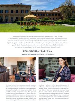 UNA STORIA ITALIANA Una storia d'amore con l'arte e la bellezza - Pellicano Hotels
