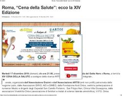 Roma, "Cena della Salute": ecco la XIV Edizione - Enzimi